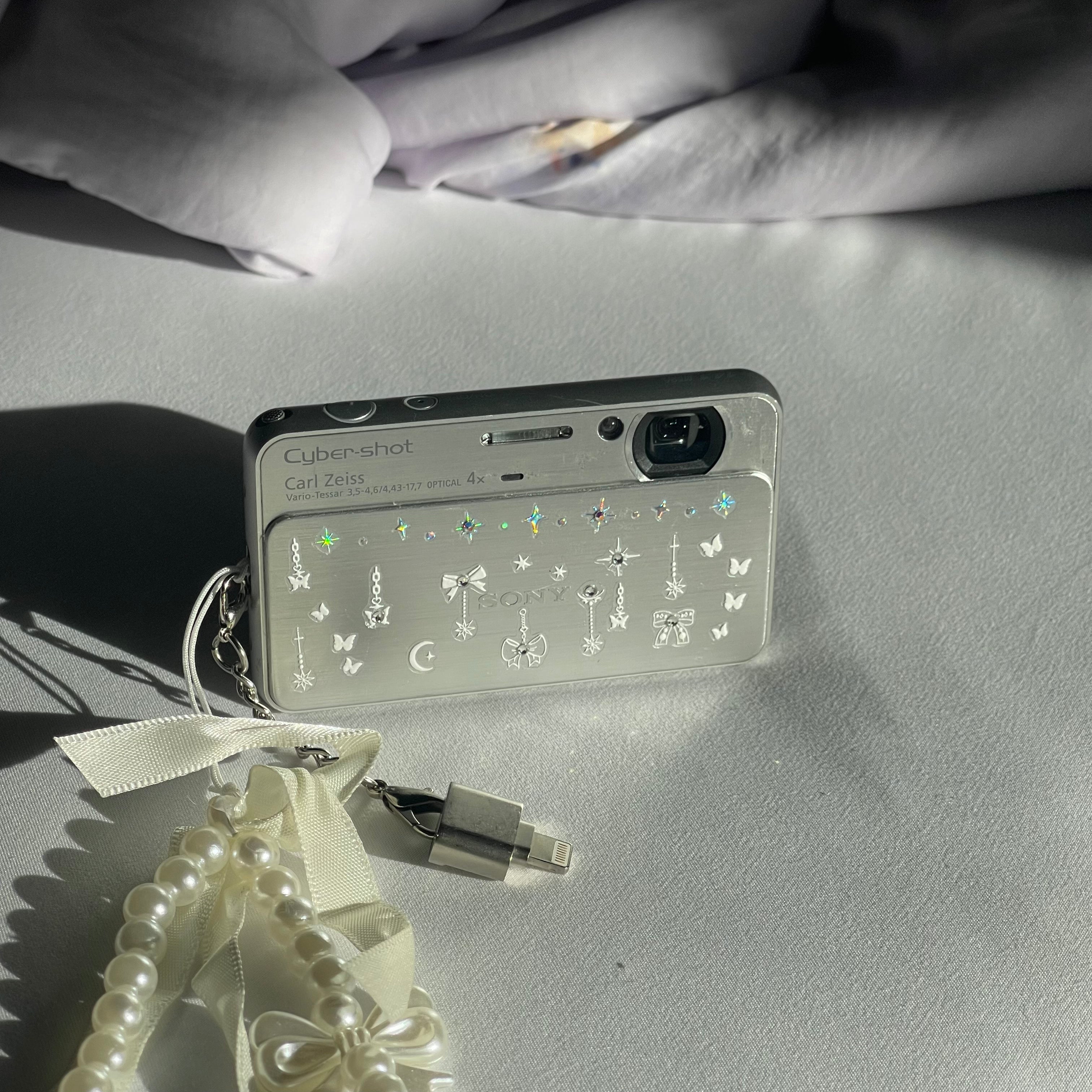 SD Card Chain Digicam Clasp - 5 Pcs